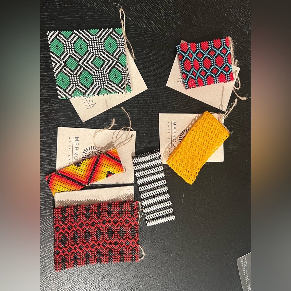 Handmaid Bracelets from Brazilian Indigenous Tribe.